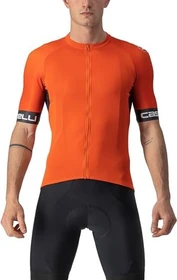 Castelli Entrata VI Trikot kurzarm fiery red/dark grey/ivory (Herren)