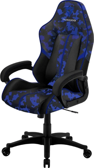 Thunder X3 BC1 CAMO Gamingstuhl Admiral, camouflage/blau