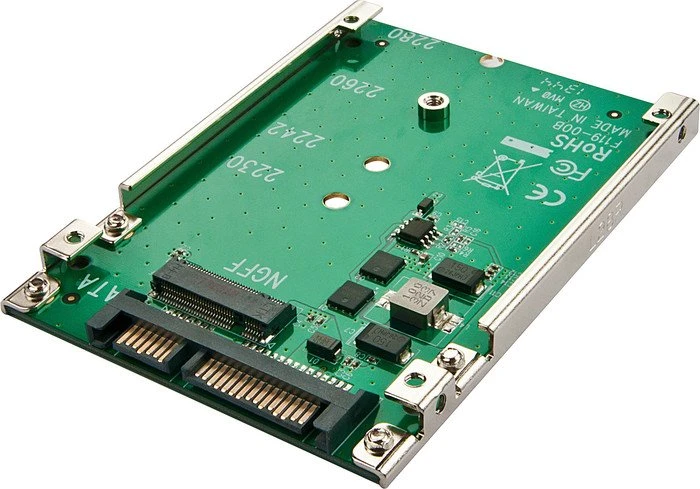 Lindy SATA 22-Pin auf M.2 Adapter, 2.5"