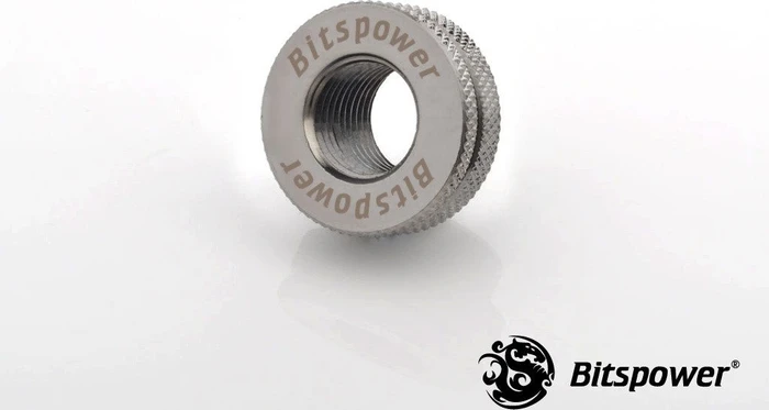 Bitspower Wasser-Einfüllöffnung glänzend schwarz G1/4"