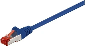 MicroConnect Patchkabel, Cat6, F/UTP, RJ-45/RJ-45, 0.25m, blau