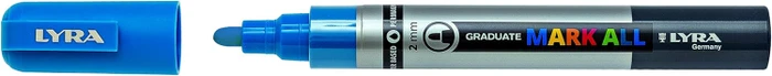 Lyra Graduate Mark All Permanentmarker 2mm sortiert, 12er-Set, Box