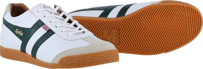 Gola Harrier Elite 2 white/dark green (Herren)