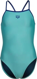 Arena Lightdrop-Back Badeanzug water/neon blue (Junior)
