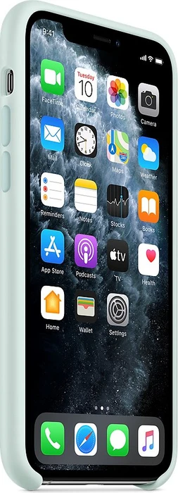 Apple Silikon Case für iPhone 11 Pro Meerschaum