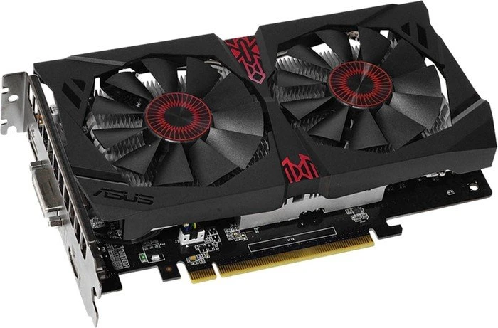 ASUS Strix GeForce GTX 750 Ti OC, STRIX-GTX750Ti-DC2OC-4GD5, 4GB GDDR5, DVI, HDMI, DP