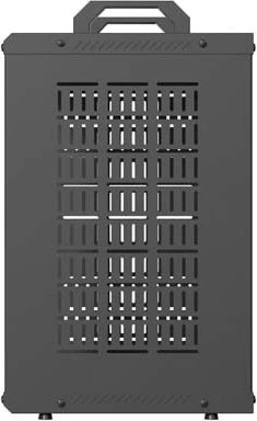 Lanberg Open Rack Series OR10 10" Open Frame Rack 9HE, 4-Pfosten, Flat Pack, IP20, RAL 9004, 300mm tief