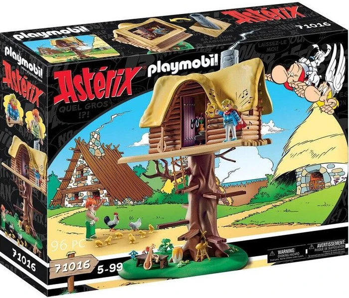 playmobil Asterix Troubadix mit Baumhaus