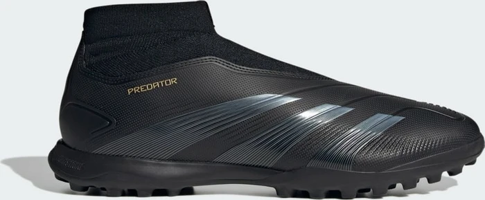 adidas Predator League Laceless Turf Boots core black/carbon/gold metallic