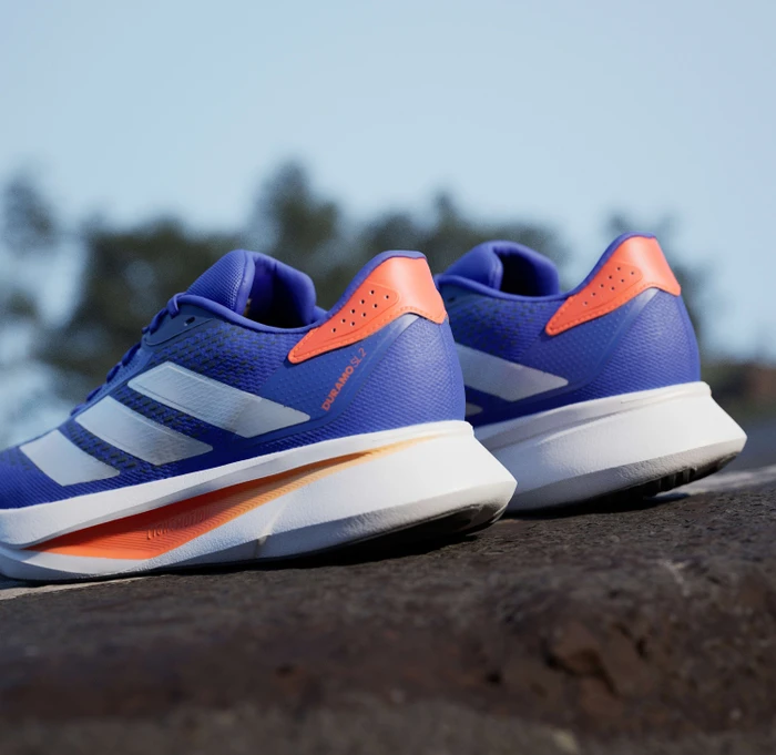 adidas Duramo SL 2.0 lucid blue/zero metalic/impact orange (Herren)