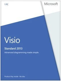 Microsoft Visio 2013 Standard, PKC (englisch) (PC) (D86-04736)