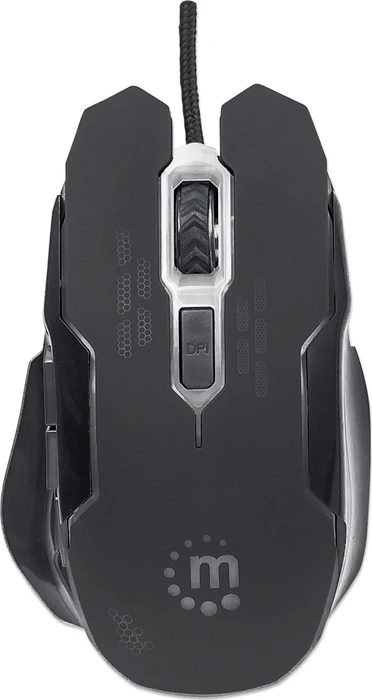 Manhattan Optische Gaming-Maus schwarz, USB