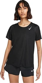 Nike Dri-FIT Race Laufshirt kurzarm schwarz (Damen)