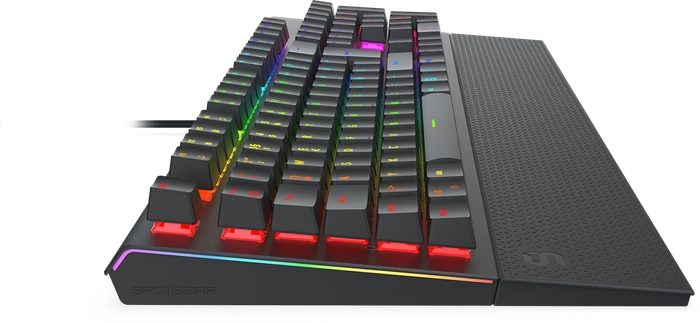 Endorfy SilentiumPC SPC Gear GK650K Omnis, LEDs RGB, Kailh BLUE, USB, DE