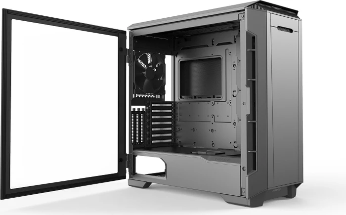 Phanteks Eclipse P600S Satin Black, schwarz, Glasfenster, schallgedämmt