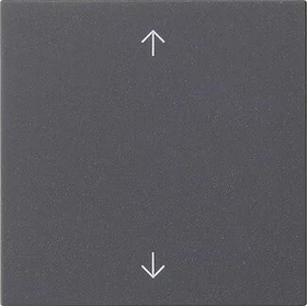 Gira System 3000 Bedienaufsatz Pfeilsymbole, anthrazit