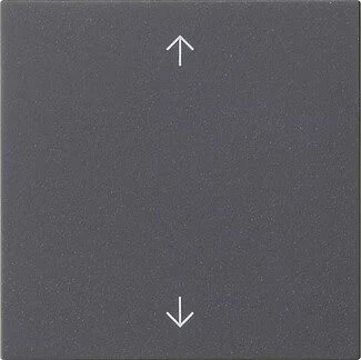 Gira System 3000 Bedienaufsatz Pfeilsymbole, anthrazit