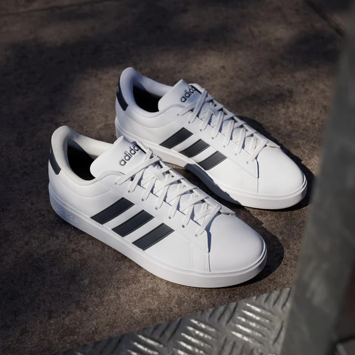 adidas Grand Court 2.0 cloud white/legend ink/ecru tint