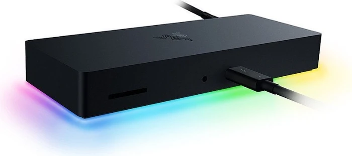 Razer Thunderbolt 4 Dock Chroma, schwarz, UK, Thunderbolt 4 [Buchse]