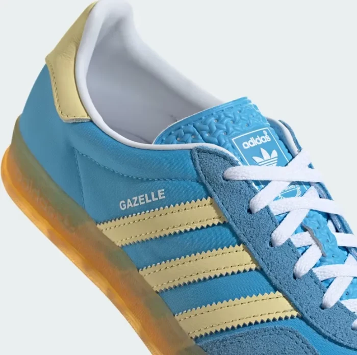adidas Gazelle Indoor semi burst blue/almost yellow/cloud white