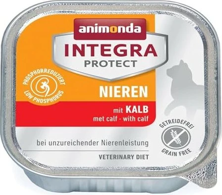 animonda Integra Protect Nieren mit Kalb, 1.60kg (16x 100g)