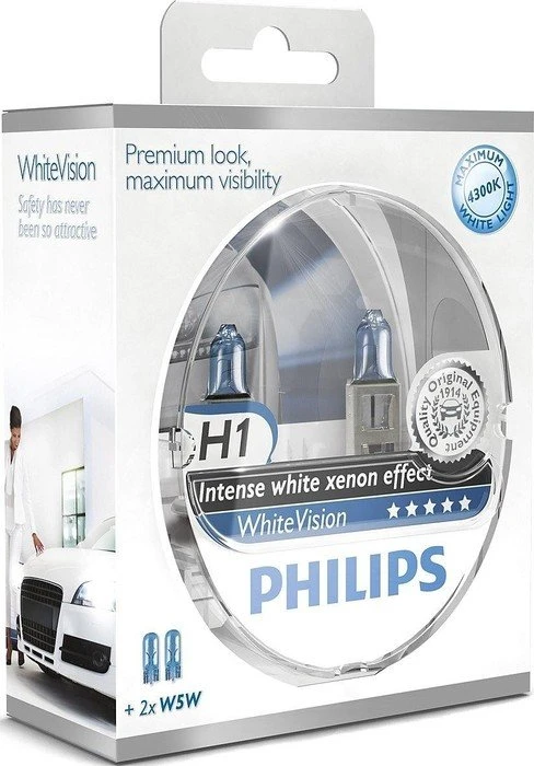 Philips WhiteVision H1 55W, 2er-Pack