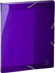 Exacompta Iderama Archivbox mit Gummizug 25mm, A4, violett