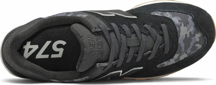 New Balance 574 black/moonbeam (Herren)