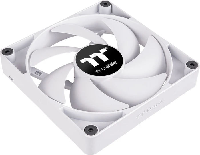 Thermaltake CT120 Snow White, weiß, 120mm, 2er-Pack