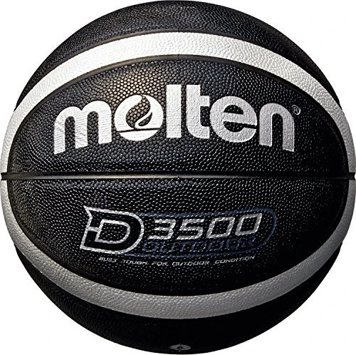 Molten B6D3500 Basketball black/silver