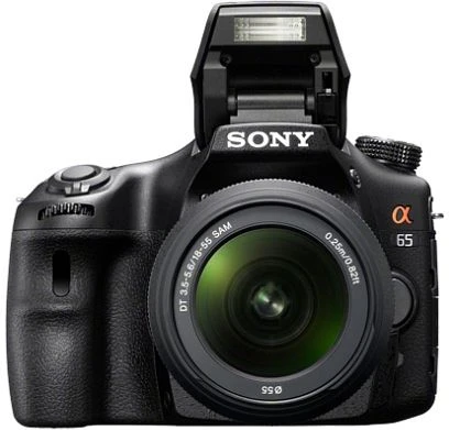 Sony Alpha 65 mit Objektiv 18-55mm 3.5-5.6 DT SAM