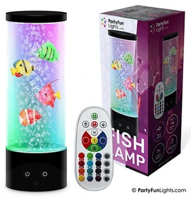 Party Fun Lights Fisch Akku-Tischleuchte