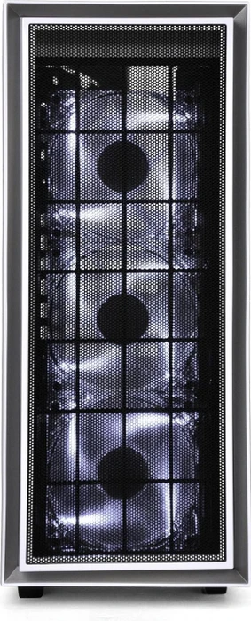 SilverStone Redline Series RL06 GP weiß, Glasfenster, Lüfter LED weiß