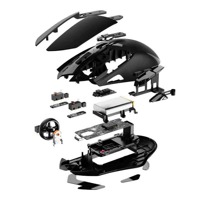 Rapoo V30PRO 8K/4K Wireless Gaming Mouse schwarz, USB