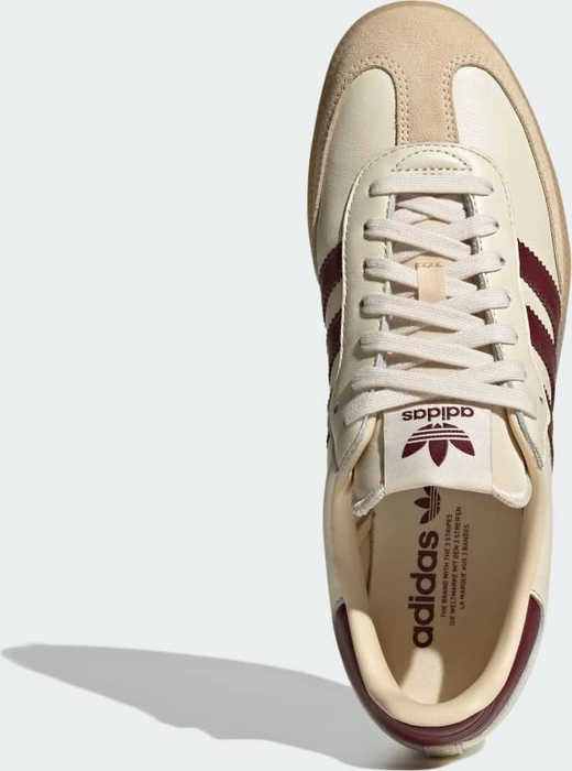 adidas Samba OG wonder white/shadow red/gum