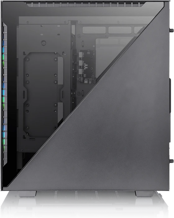 Thermaltake Divider 500 TG ARGB, schwarz, Glasfenster