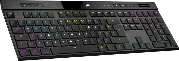 Corsair Gaming K100 AIR Wireless, MX RGB ULP Tactile, USB/Bluetooth, DE