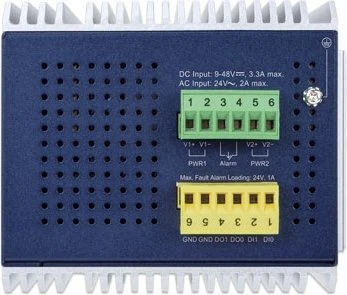 Planet IGS-6325 Industrial Railmount Gigabit Managed Switch, 16x RJ-45, 4x SFP+
