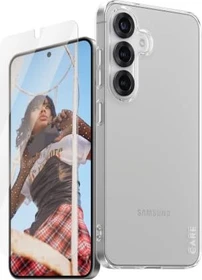 PanzerGlass Care Fashion 2-in-1 Bundle für Samsung Galaxy S25