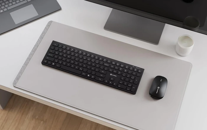 Alogic Echelon USB-C Rechargeable Wireless Mouse and Keyboard for Windows, schwarz, USB/Bluetooth, DE