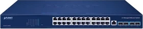 Planet GS-6311 Rackmount Gigabit Managed Switch, 24x RJ-45, 4x SFP+ (GS-6311-24T4X)