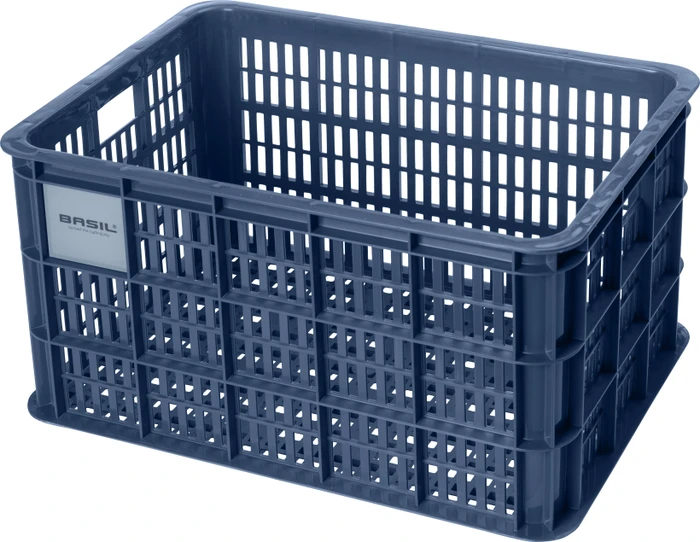 Basil Crate L Fahrradkorb bluestone