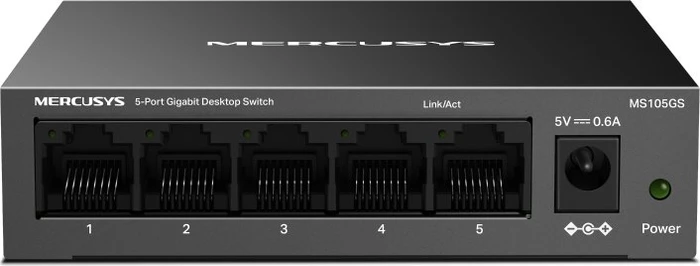 Mercusys Desktop Gigabit Switch, 5x RJ-45