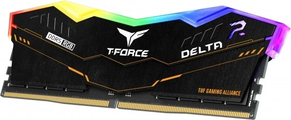 TeamGroup T-Force DELTA TUF Gaming Alliance RGB UDIMM 32GB Kit, DDR5-6000, CL38-38-38-78, X8