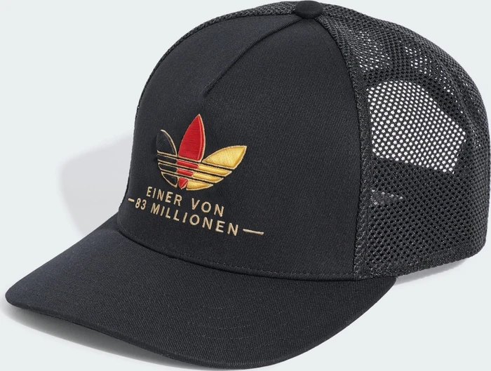 adidas Deutschland 83 Millionen Kappe schwarz