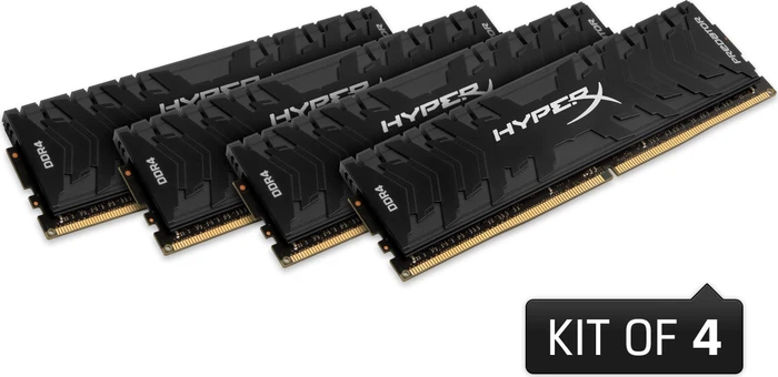 Kingston HyperX Predator UDIMM 64GB Kit, DDR4-3333, CL16-18-18, 2RX8