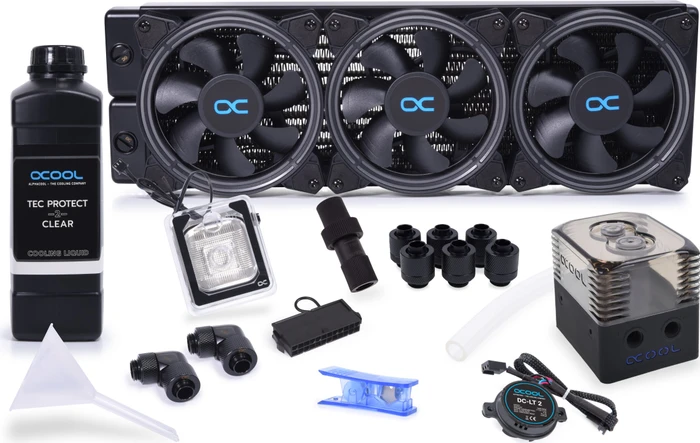 Alphacool Core Wind ST30 Wasserkühlungs-Komplettset