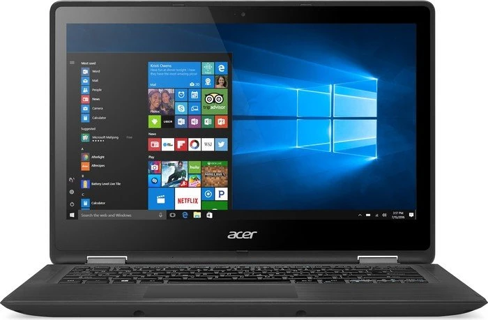 Acer Spin 5 SP513-51-3466, Steel Gray, Core i3-6100U, 4GB RAM, 128GB SSD, DE