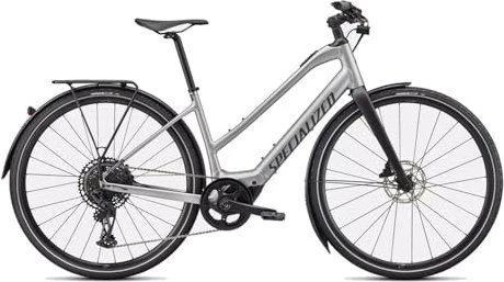 Specialized Turbo Vado SL 5.0 Step-Through EQ brushed aluminum/black reflective Modell 2022