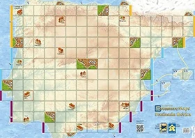 Carcassonne Maps - Iberische Halbinsel